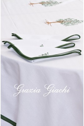 Olive Tree Chianti Tablecloth Luxury linen