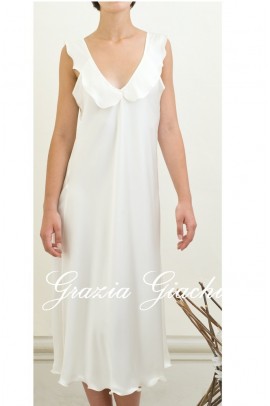 Paris Glamour Silk Lingerie Nightgown