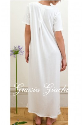 Beatrice Nightgown Italian Jersey Cotton