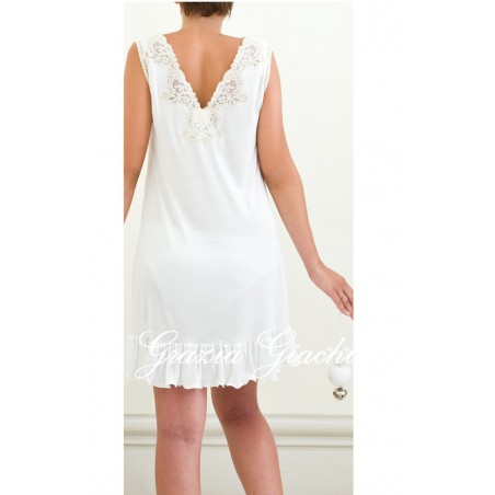 Lolita Nightgown Cotton with Luxury Lace