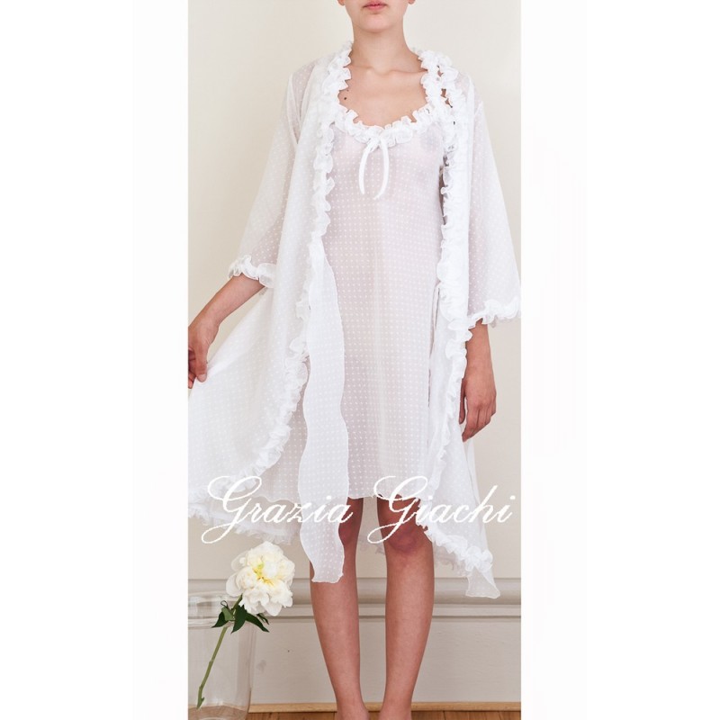 Set Florence Nightgown and Robe - Luxury Home